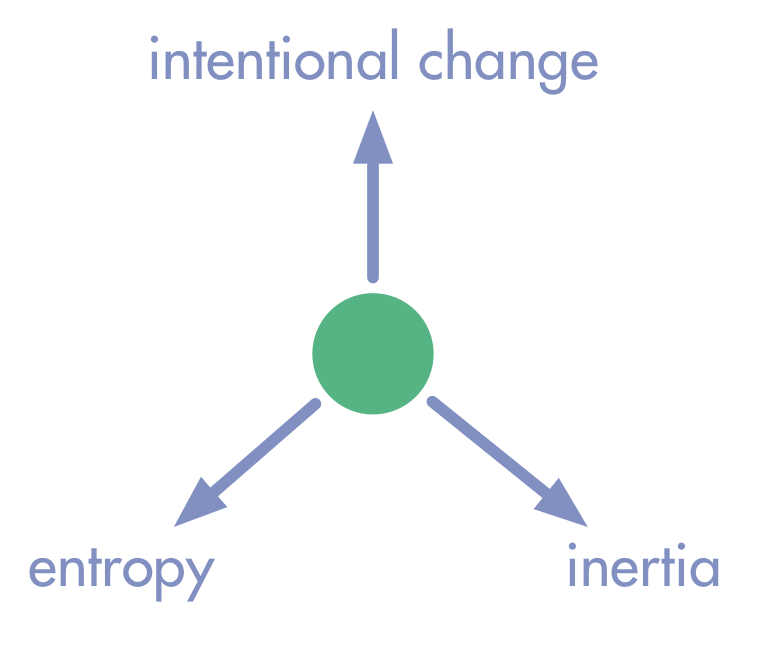 A Model for Intentional Change in Organizations